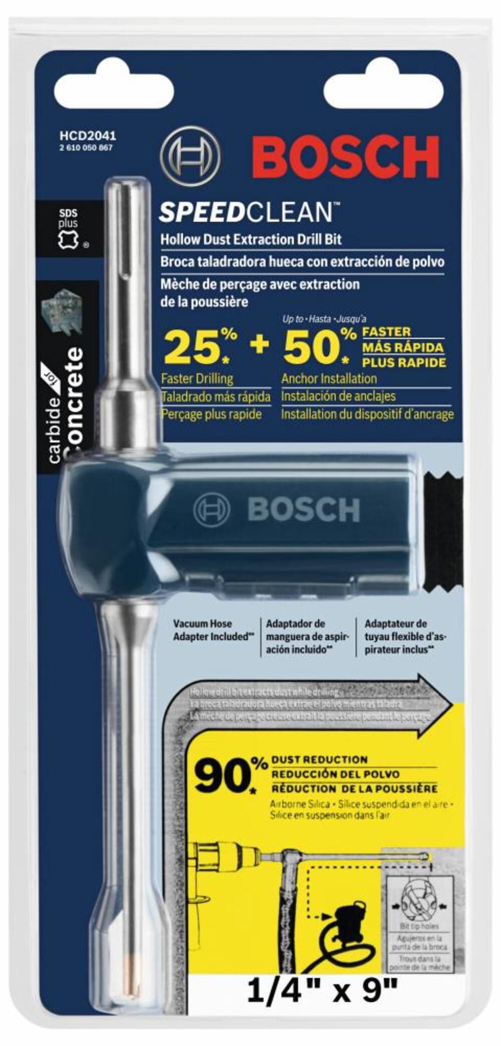 Bosch SDS Plus Speed Clean Bit HCD2041B730 from Bosch