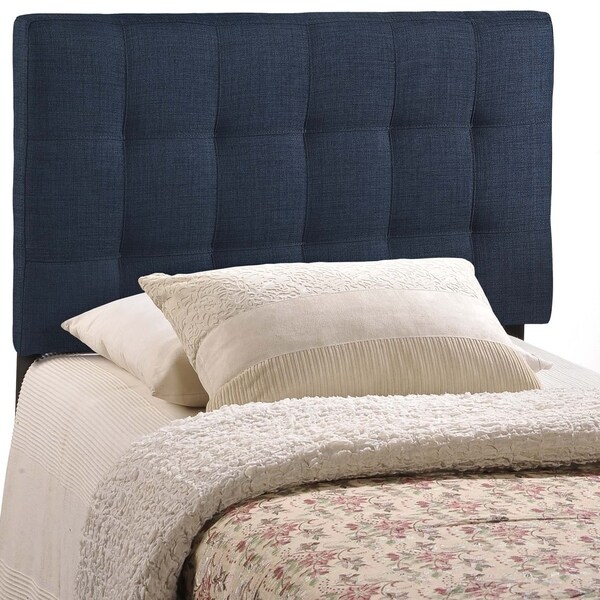 Porch and Den Tularosa Navy Upholstered Headboard - - 20340146