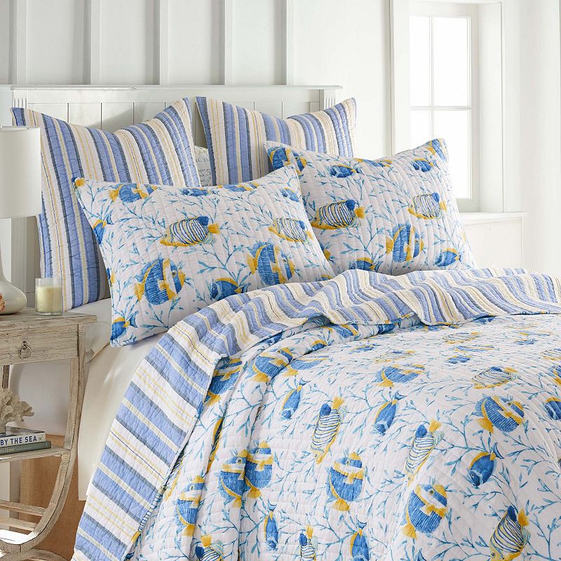 Levtex Home Tropical Sea Quilt Set with Shams