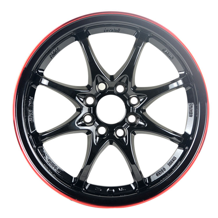 Wheels Manufacturers oy Wheels 802 15X6.5J Wholesale Gloss Black Aluminum oy Rims Wheel Customize Casting