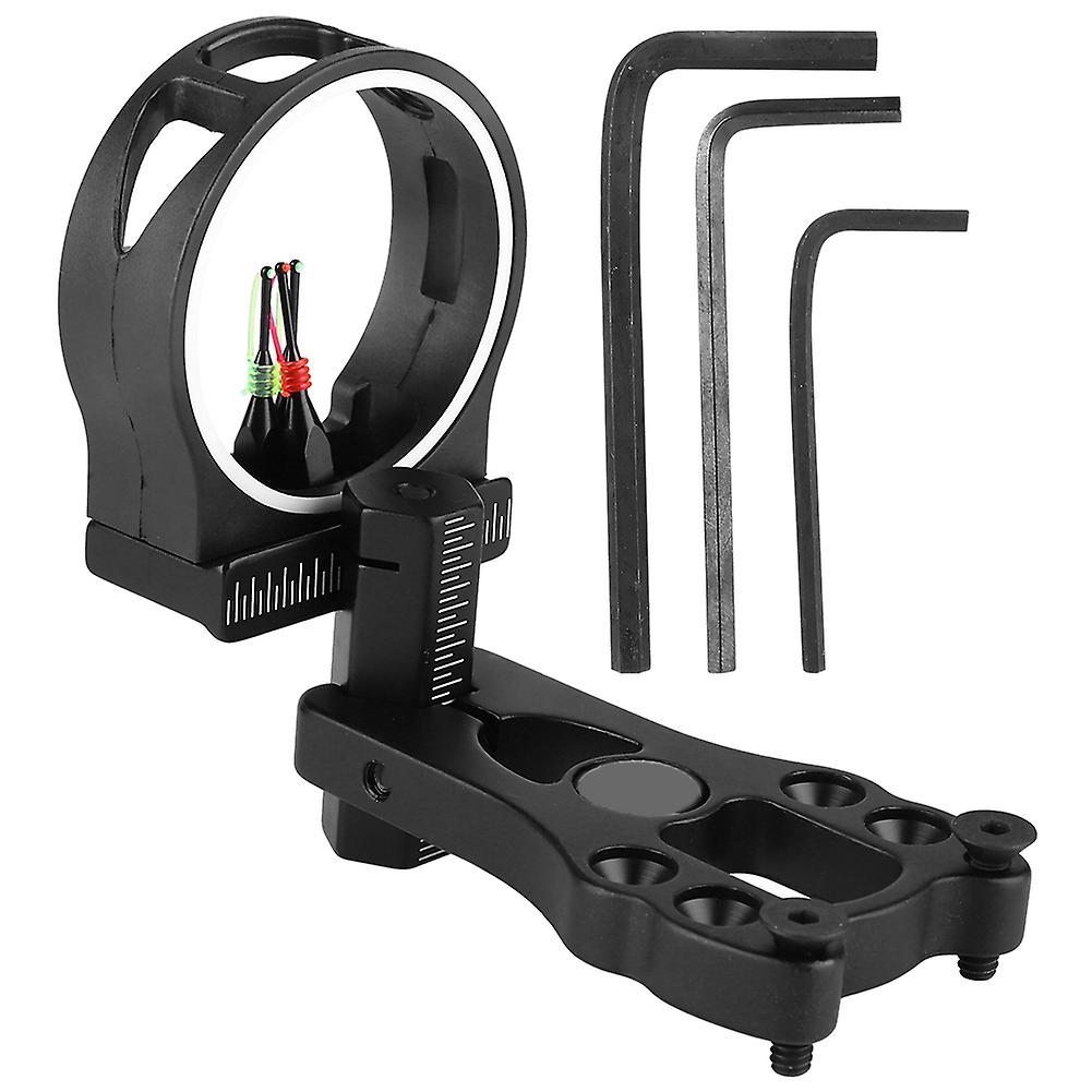 Tp1530 Basic Hunter Compound Bow Sight 3-pin Fiber Optics For Hunting/shooting