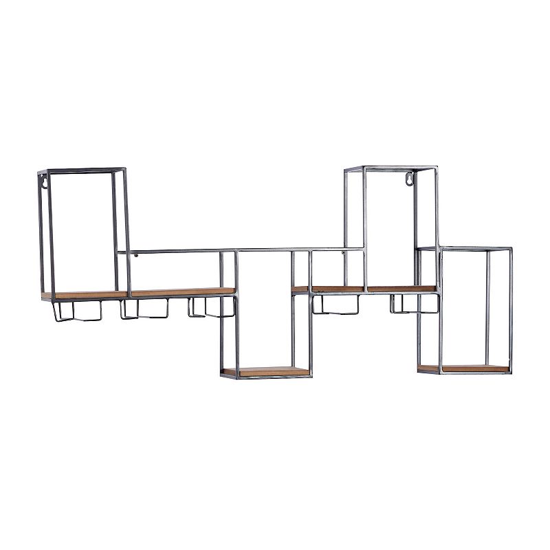 Stella and Eve Metal Contemporary Wine Rack