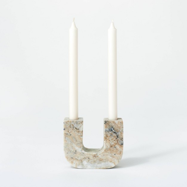 Marble Taper Candle Holder Designed With Studio Mcgee