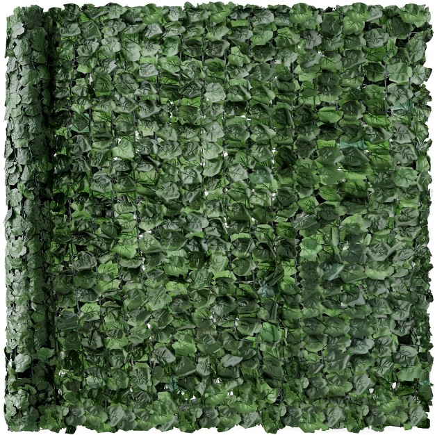 Best Choice Products Artificial Faux Ivy Hedge Privacy Fence Screen For Outdoor Decor Garden Yard