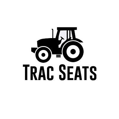 Black Trac Seats Tractor Suspension Seat Fits Ford / New Holland 2310 2810 3010