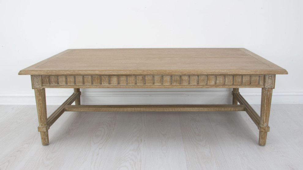 Barossa Natural Coffee Table   Farmhouse   Coffee Tables   by Rustic Home Furniture Deco  Houzz