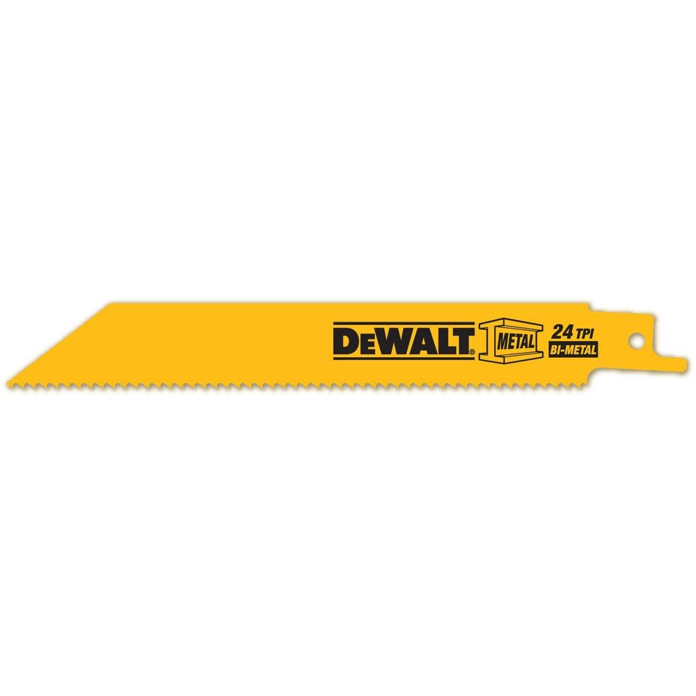 DEWALT 6 in. 24 TPI Recip Blade - Bulk DW4813B from DEWALT