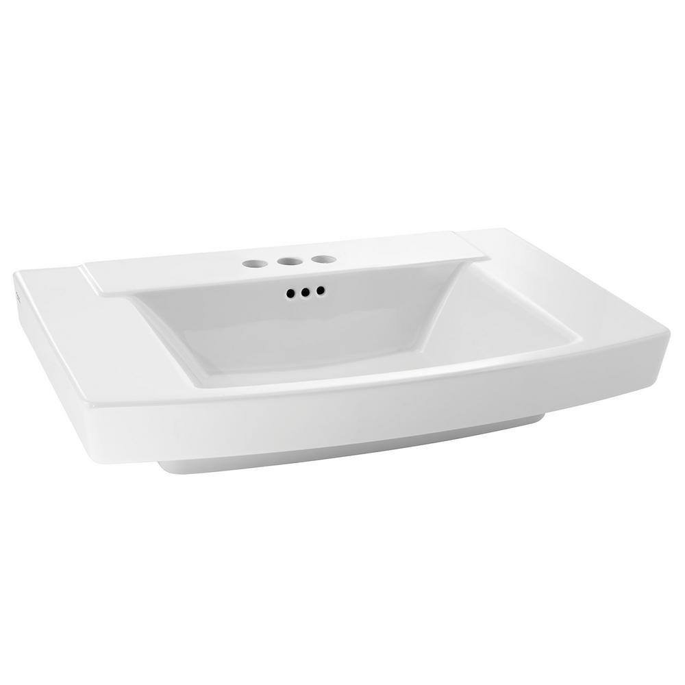 American Standard Townsend 5 in. Pedestal Sink Basin in White 0328001.020