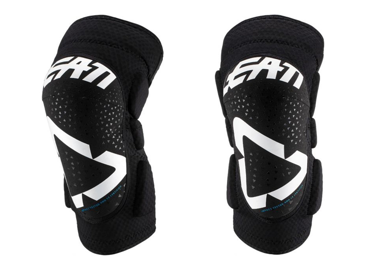 Leatt 3DF 5.0 Junior Knee Guard - White-Black