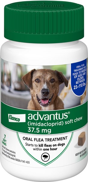 Advantus Flea Oral Treatment for Dogs， 23-110 lbs