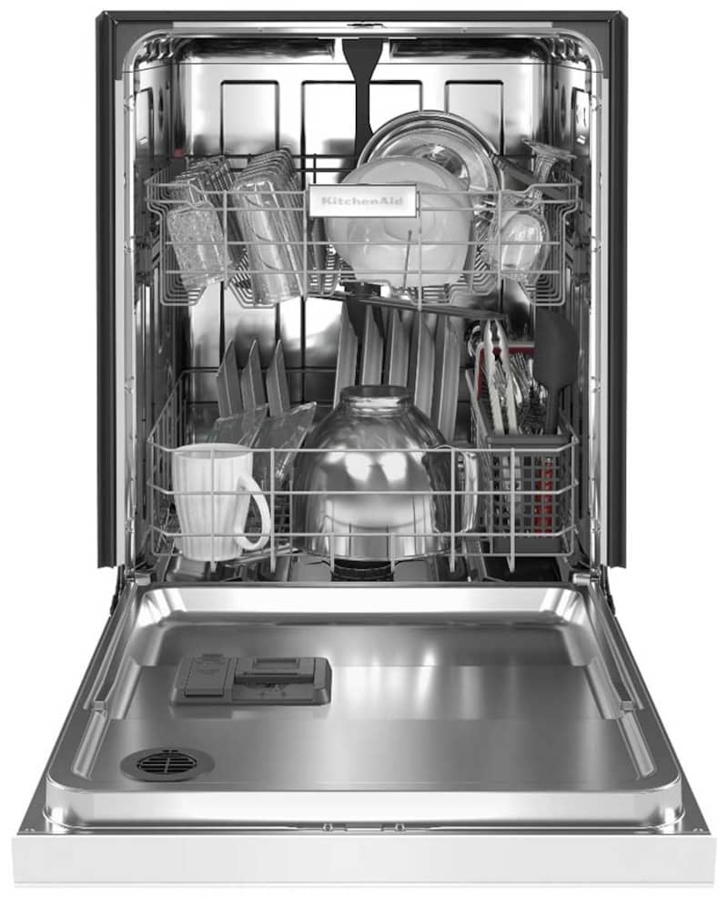 KitchenAid 24 White Dishwasher With ProWash Cycle