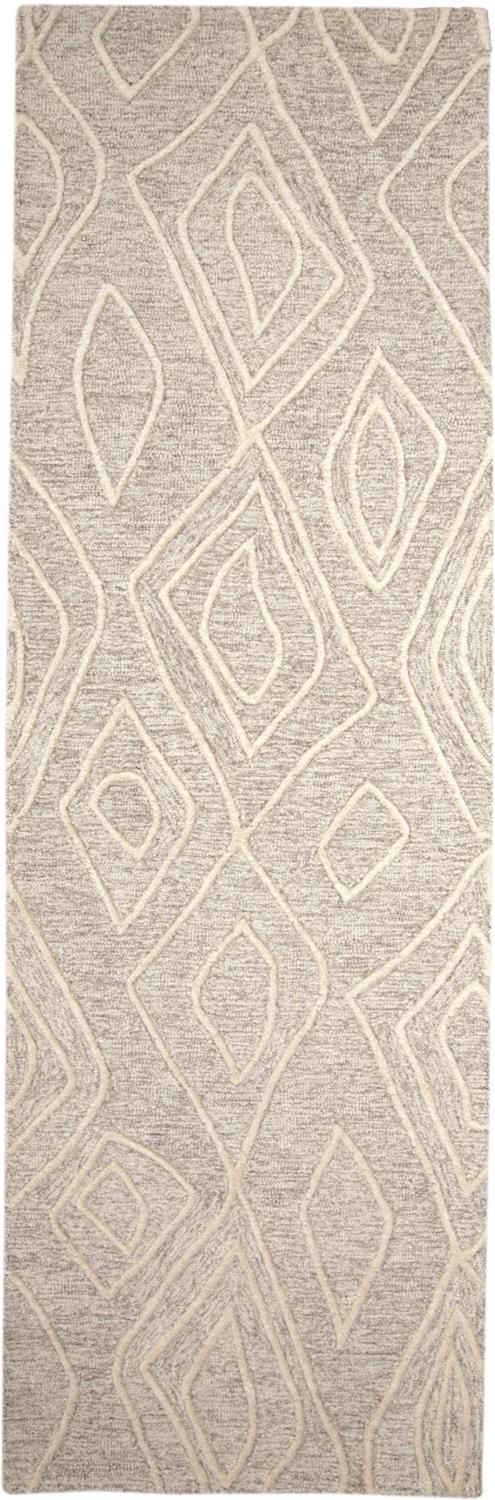 Fadden Ivory and Tan Rug by BD Fine