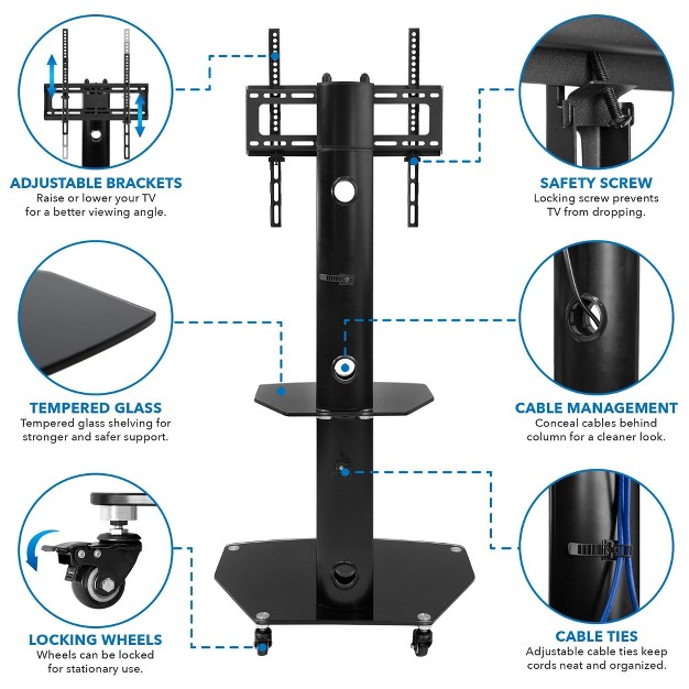 55 quot Displays With Up To 400x400 Mm Vesa Black