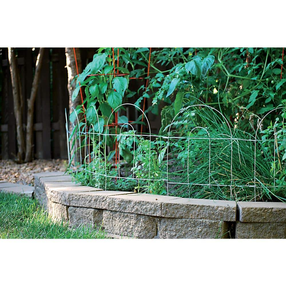 Glamos Wire Products Glamos Wire 18 in. Folding Fence Green (12-Pack) 778009