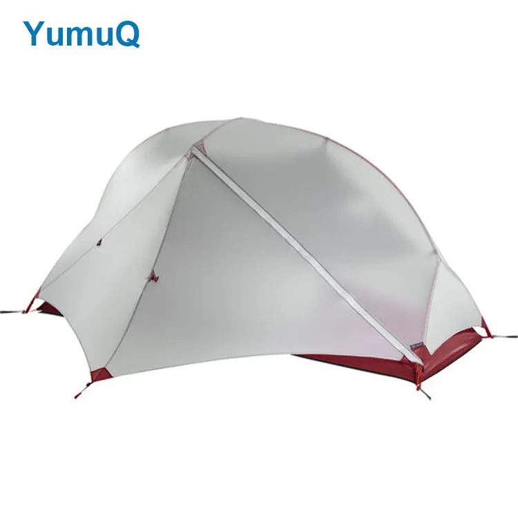 YumuQ 1 4 Person 3 4season 15d Nylon 1500mm Ultralight Camping Hiking Backpacking Dome Tent Stake Nail