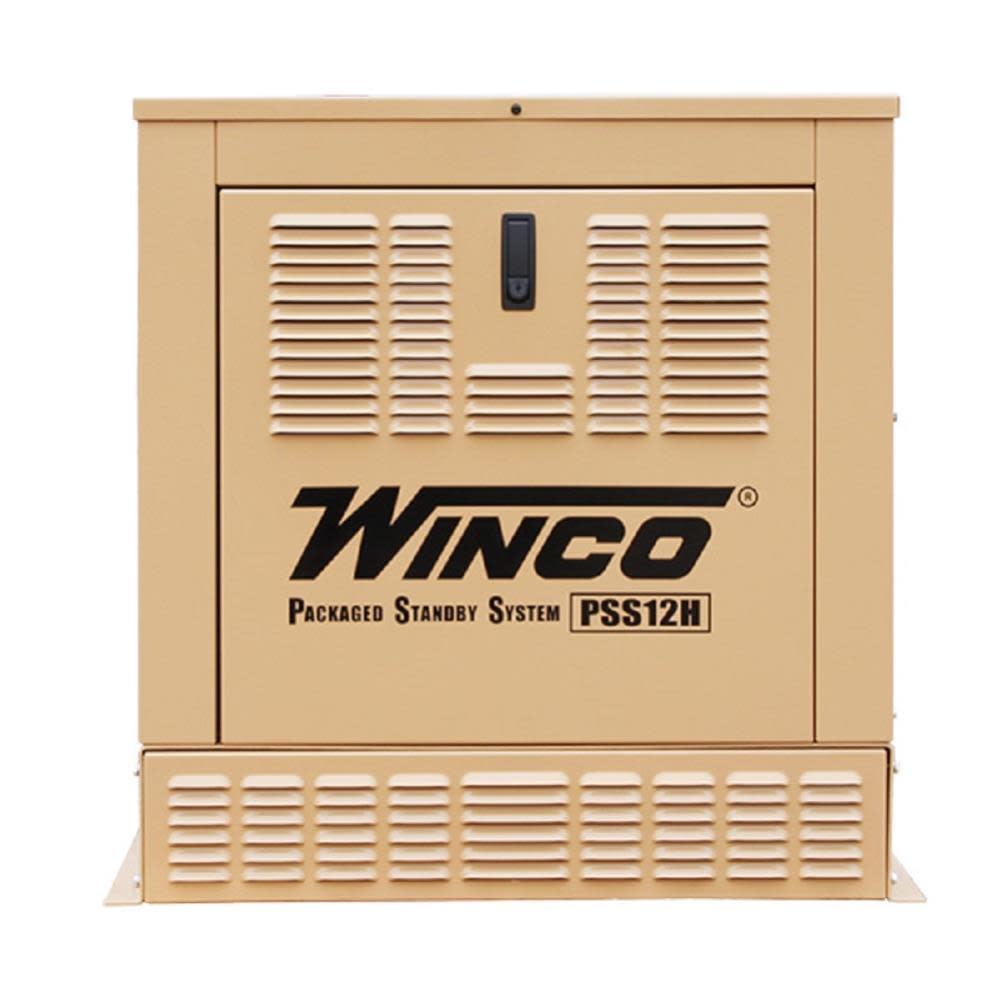 WINCO PSS12H Emergency Generator ;