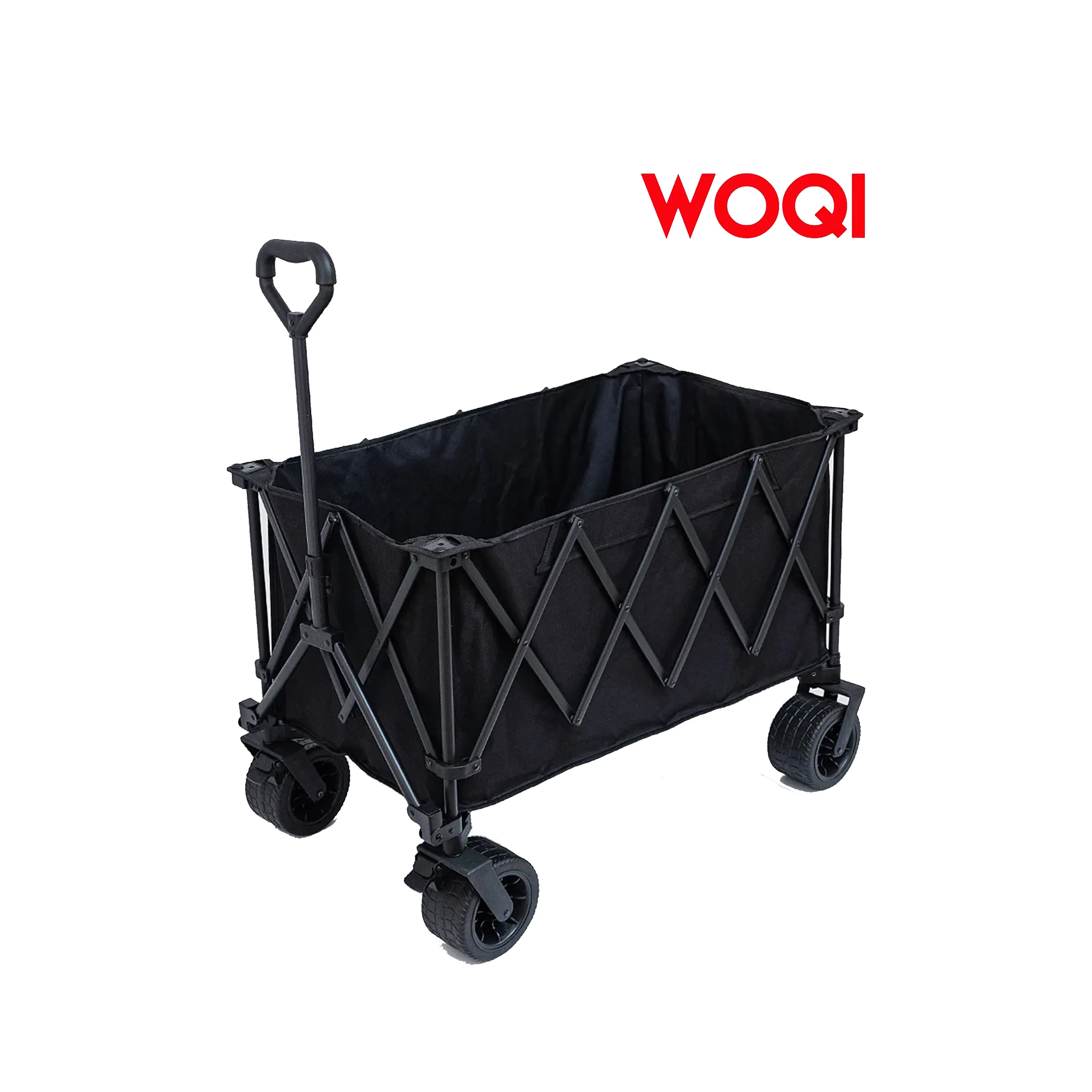 WOQI foldable multi purpose heavy duty station wagon  all terrain beach vehicle  outdoor camping garden