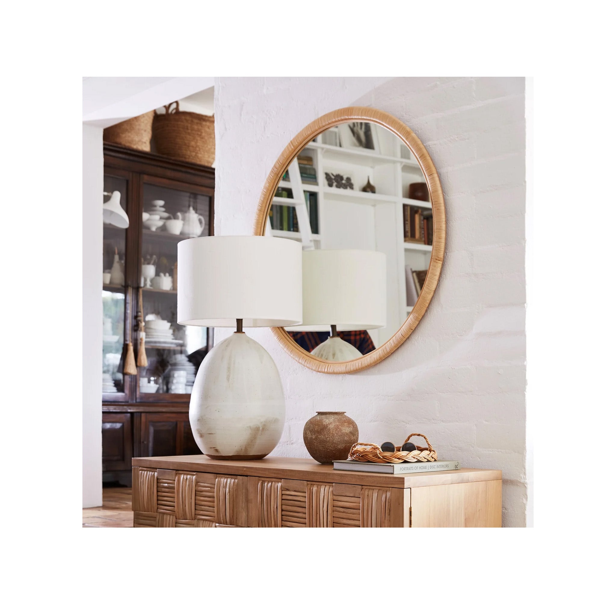 Adella Round Mirror