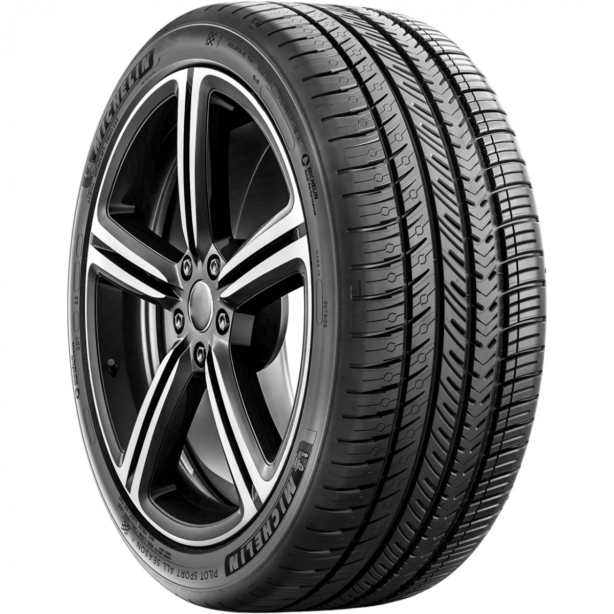 Michelin Pilot Sport All Season 4 255/45R18 XL High Performance Tire