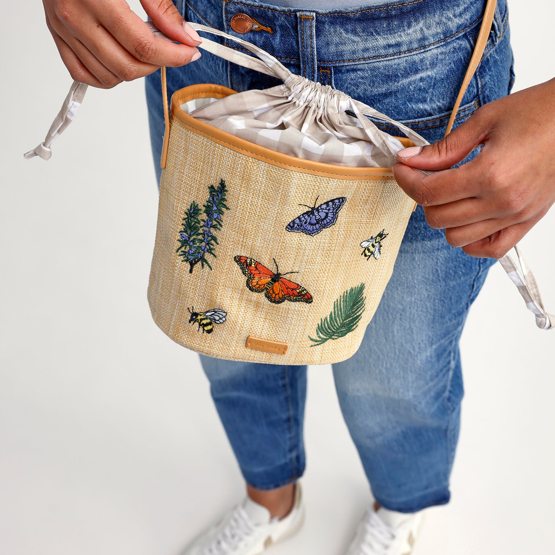 Straw Crossbody Bag