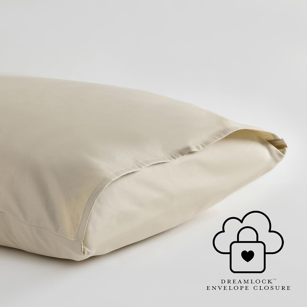 Shuteye Supply Pillow Case Set  Terra Elite Collection  20 x 40 Inch  Boulder