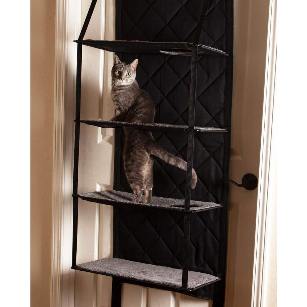 K and H Pet Products Hangin' Cat Tree 4-Story Gray 100544926