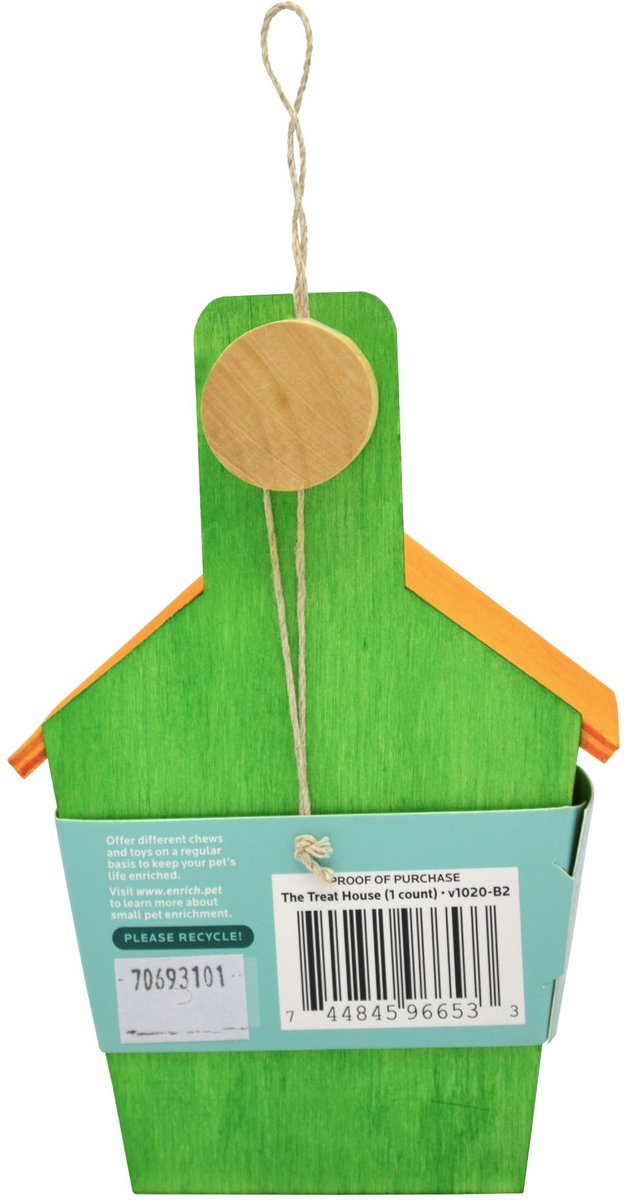 Oxbow Enriched Life The Treat House Small Animal Toy