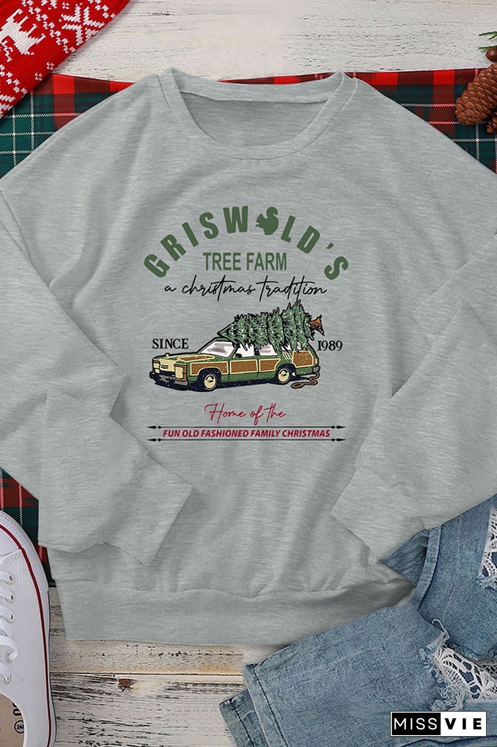 Griswold's Tree Farm since 1989 Sweatshirt Wholesale