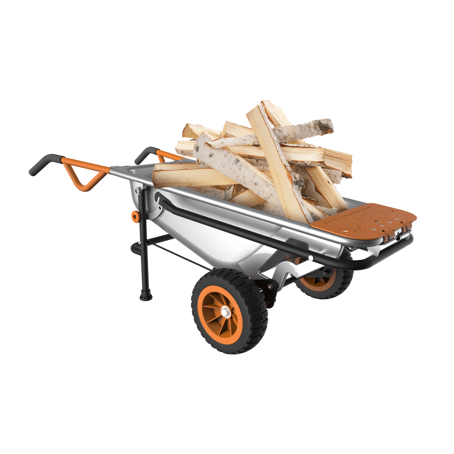 Worx Aerocart Steel Wheelbarrow