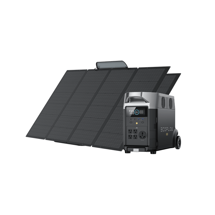 EcoFlow DELTA Pro + 400W Portable Solar Panel