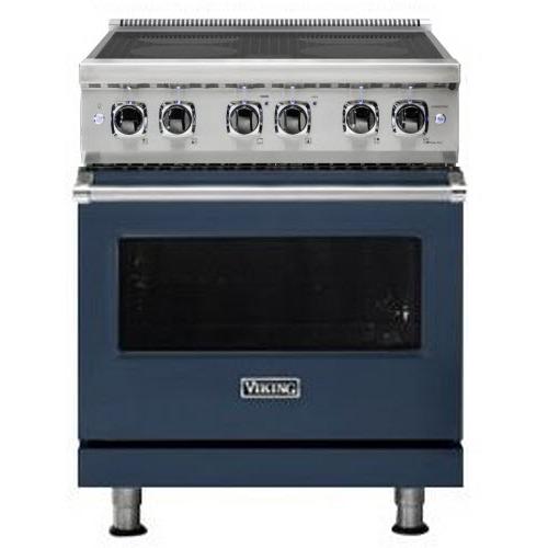 Viking 30-inch Freestanding Induction Range with MagneQuick Induction Power CVIR5301-4BSB