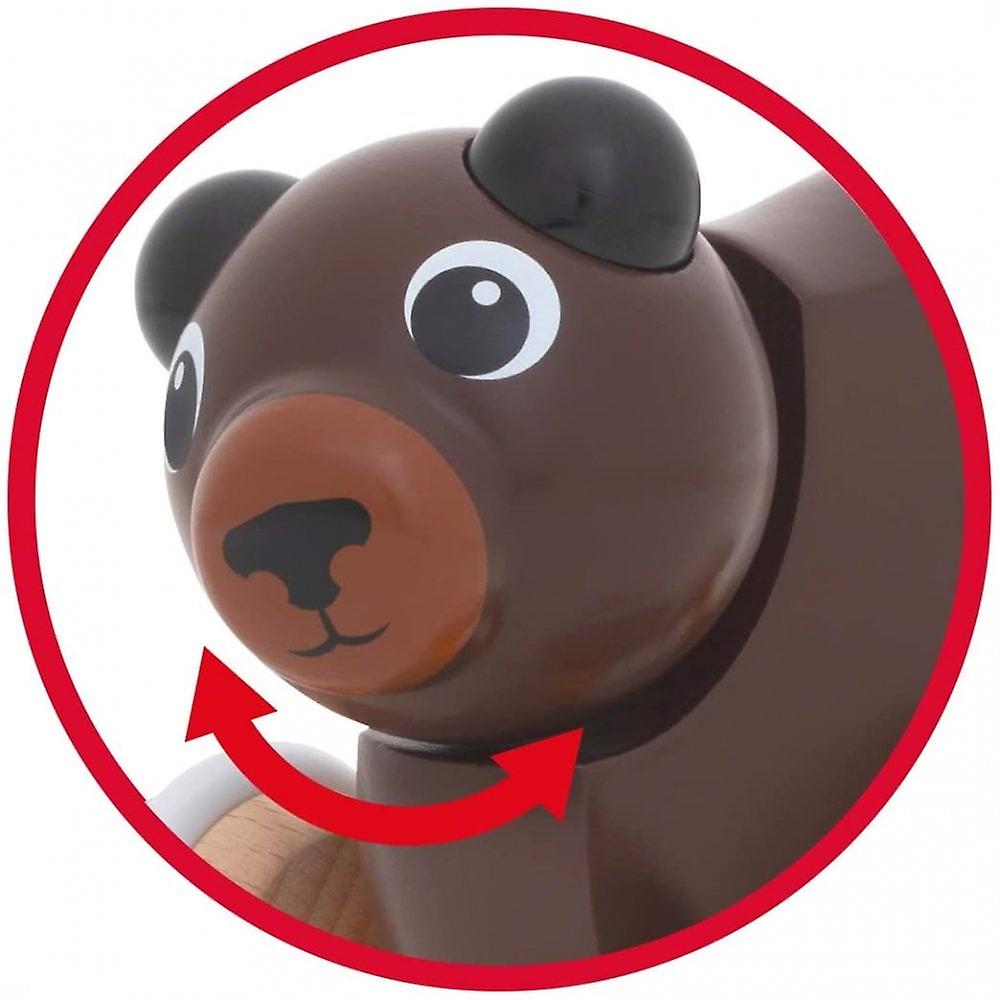 Brio 30338 Brio Push Along Bear  12m+