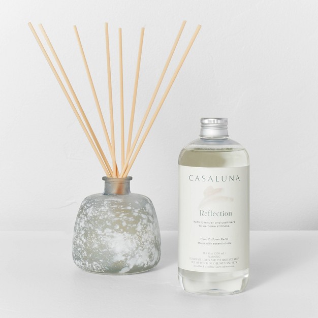 350ml Reflection Reed Diffuser Refills Clear