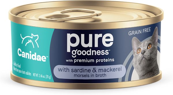 CANIDAE Adore Grain-Free Sardine and Mackerel in Broth Canned Cat Food