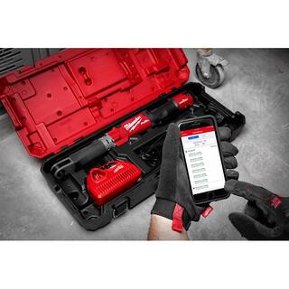 MW M12 FUEL One-Key 12-Volt Lithium-Ion Brushless Cordless 38 in. Digital Torque Wrench  38 in. Impact Wrench (2-Tool) 2465-20-2554-20