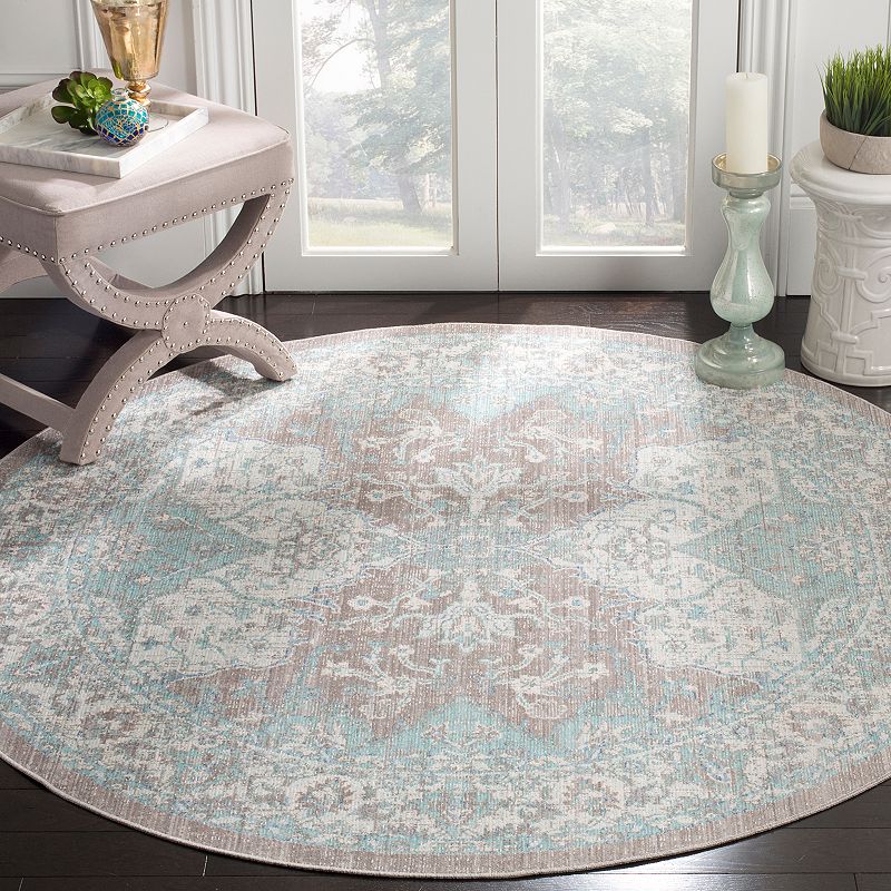 Safavieh Windsor Justine Framed Floral Rug