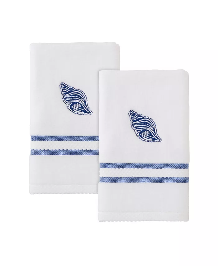 Avanti Ibiza Shells Embroidered Cotton 4-Pc. Bath Towel Set