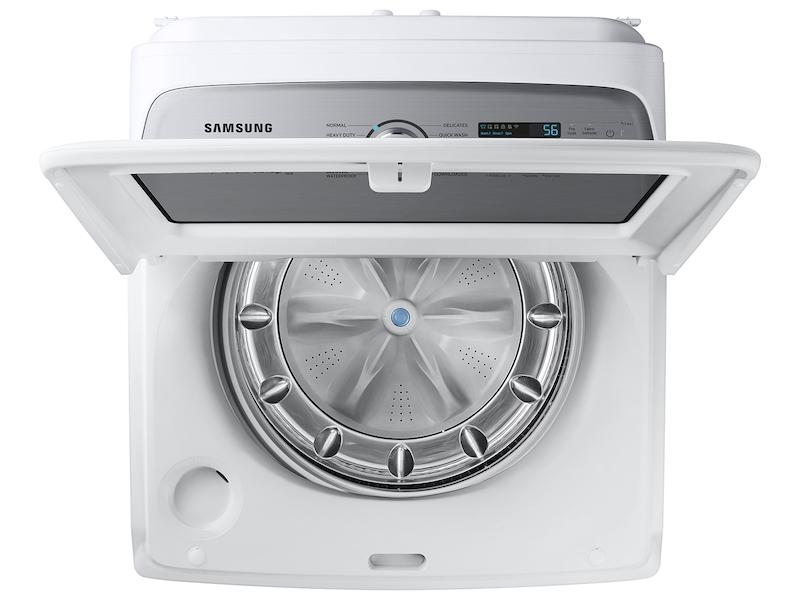 Samsung WA52DG5500AW 5.2 Cu. Ft. Large Capacity Smart Top Load Washer With Super Speed Wash In White