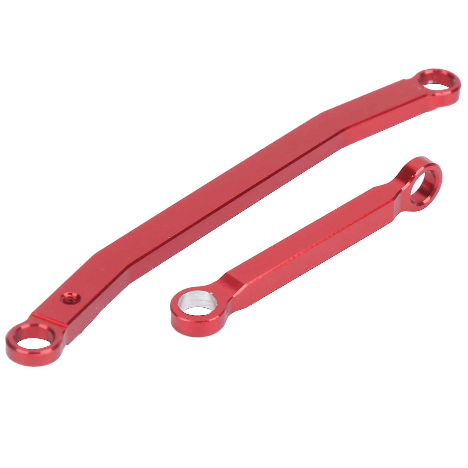 Aluminum Alloy Steering Linkage Tie Rod For 1/24 Axial Scx24 90081 Rc Crawler Car Partsred