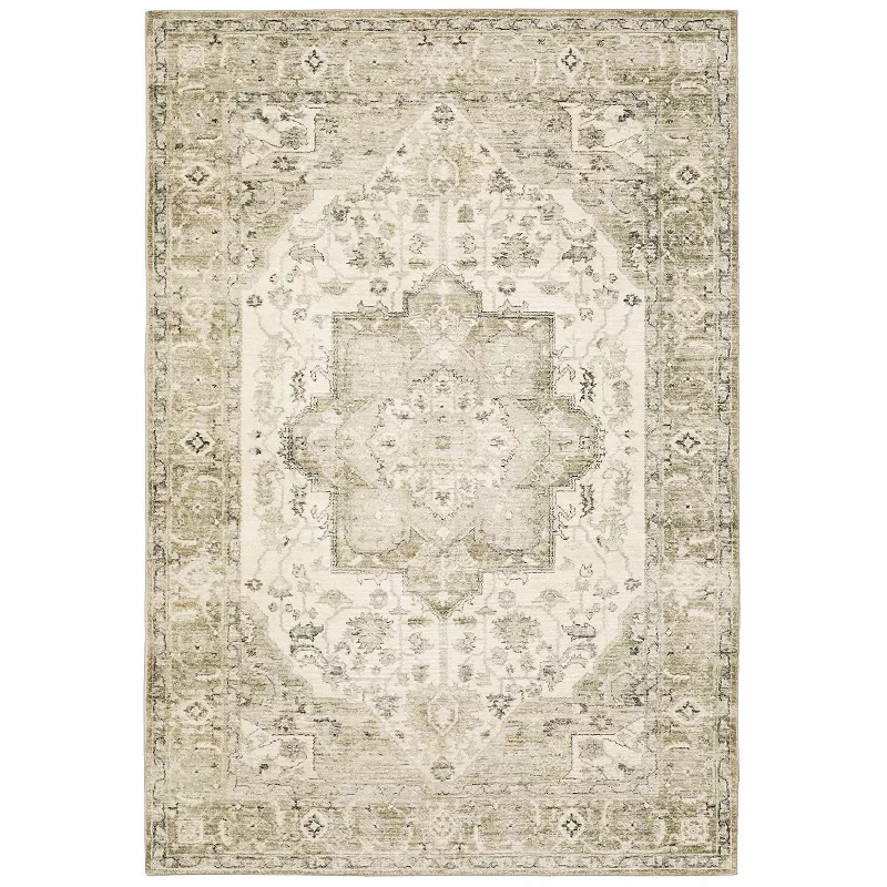 StyleHaven Sorrento Bohemian Medallion Area Rug