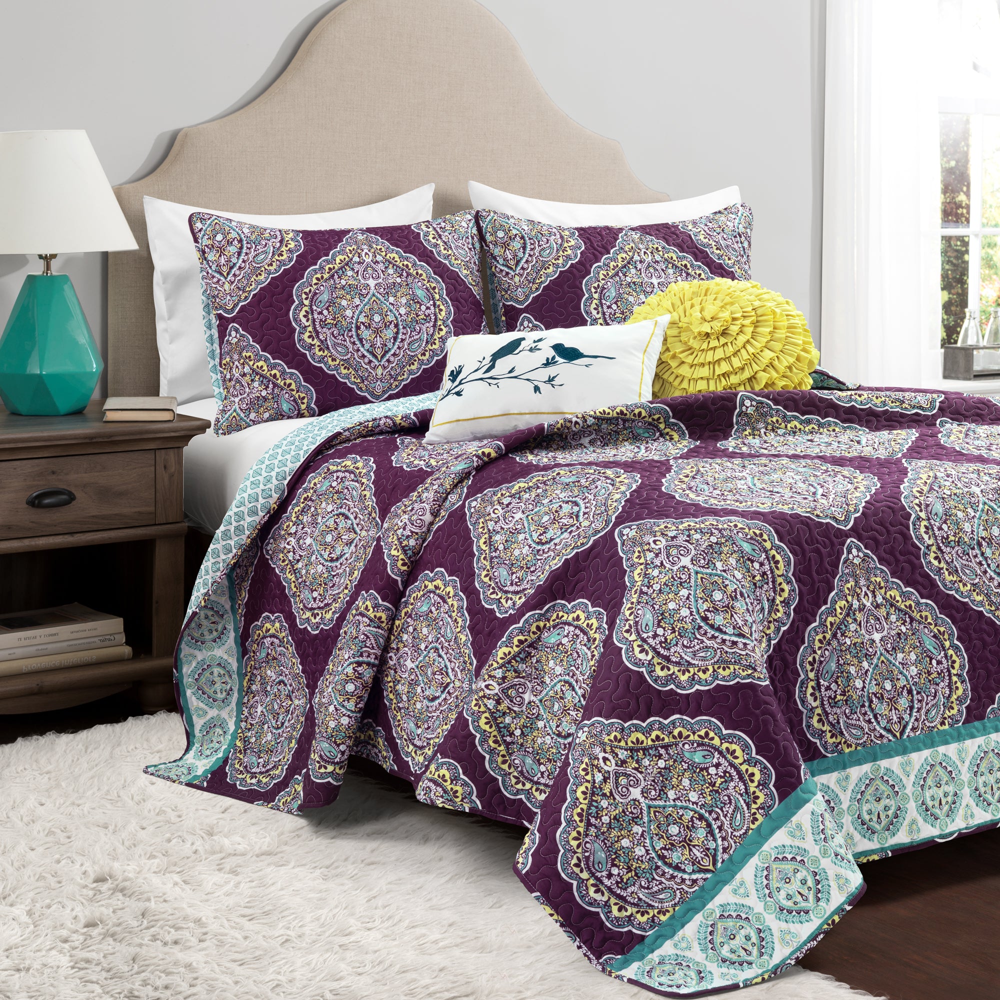 Harley 5 Piece Quilt Set