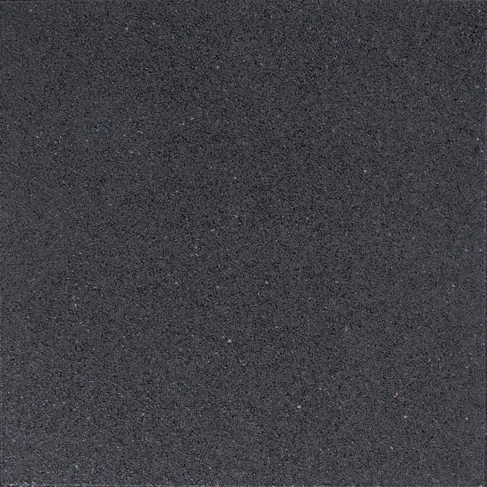 Envirotile Reversible 16 in. x 16 in. x 0.75 in. Grey Brick FaceFlat Profile Rubber Paver MT5001608CM