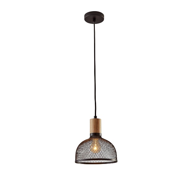 Dale Small Pendant Black Adesso