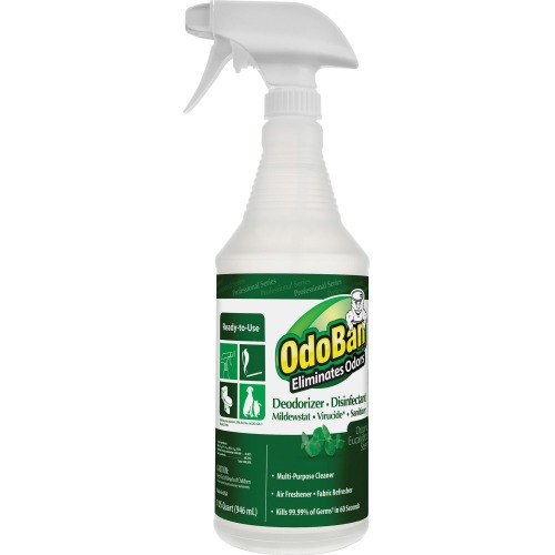 OdoBan Eucalyptus Deodorizer Disinfectant Spray  ODO910062QC12