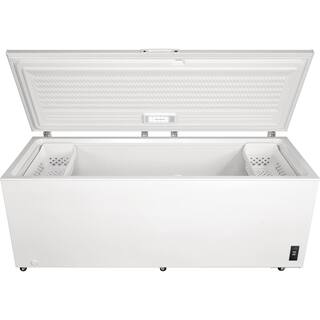 Frigidaire 24.8 cu. ft. Manual Defrost Chest Freezer Adjustable Temperature Control FFCL2542AW