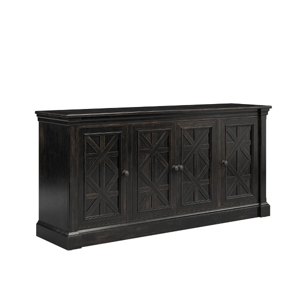 Tv Console For Tvs Up To 70 quot Dark Brown Martin Furniture