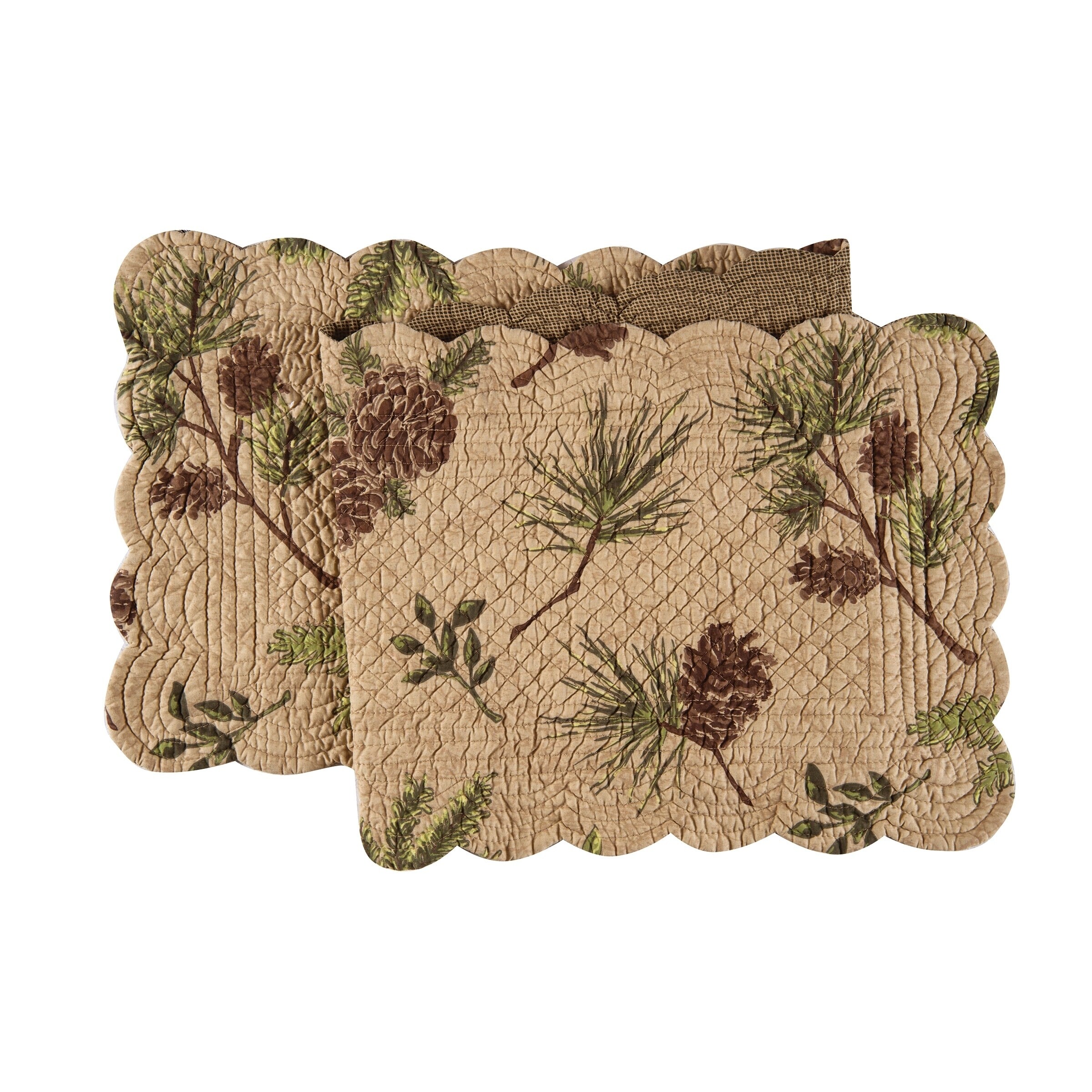 Woodland Retreat Quilted Table Runner - N/A