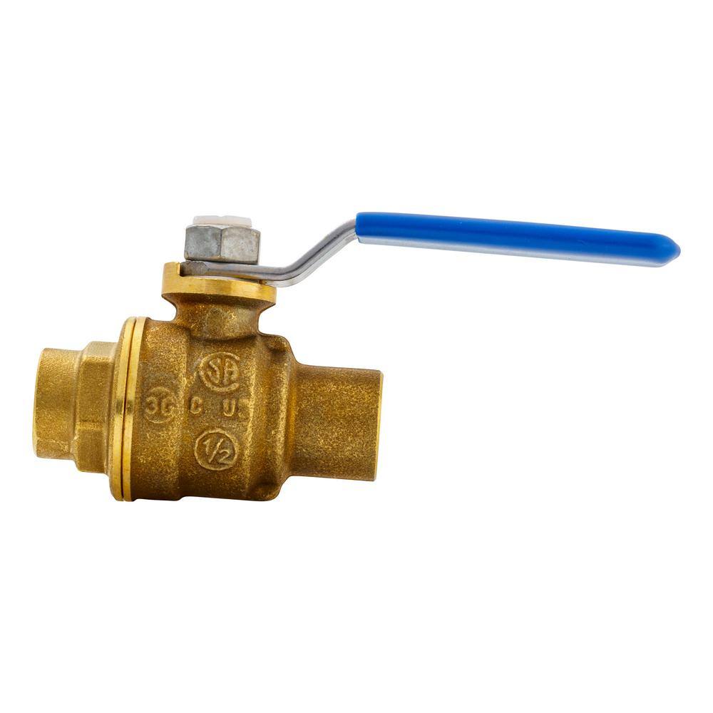 Everbilt 12 in. Brass C x C Full Port Ball Valve 107-453EB