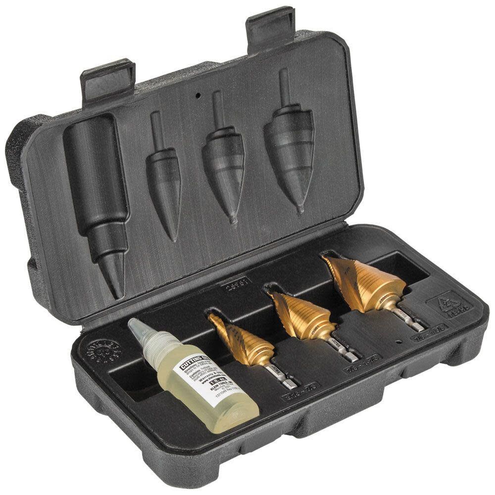 Klein Tools Electricians Step Drill Bit Set 25951 from Klein Tools