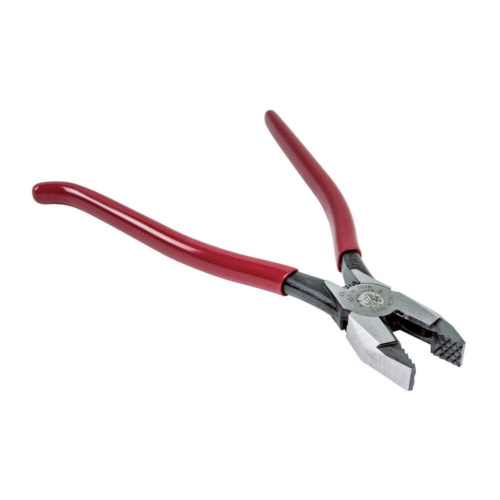 Klein Tools Ironworker's Pliers Knurled 9